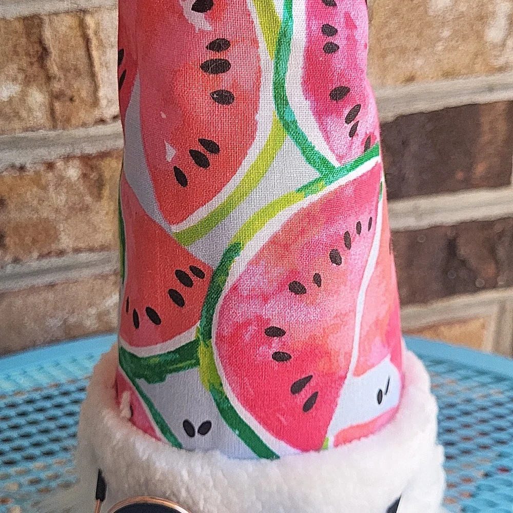 Handcrafted Gnome Lantern Lamp Watermelon